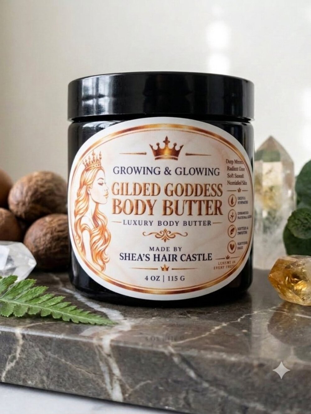 Growing & Glowing: Gilded Goddess Body Butter